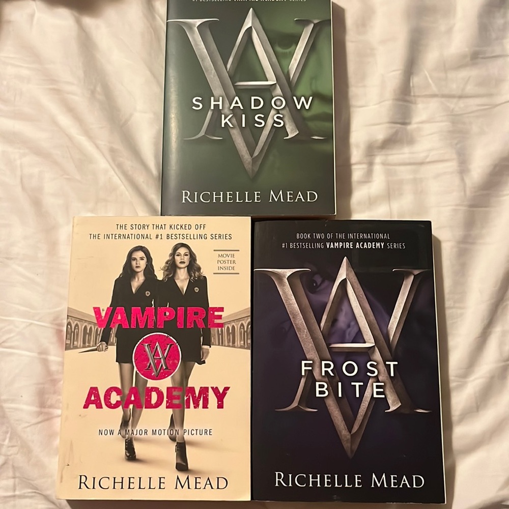 The Vampire Academy (three books)